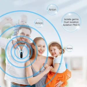Portable Negative Ion Mini Air Purifier Wearable Necklace Air Freshener For Pet Deodorizer Formaldehyde Toilet Smoke Removal